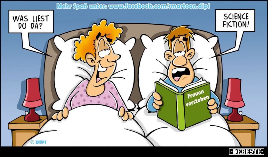 Was liest du da? Science fiction!.. - Lustige Bilder | DEBESTE.de