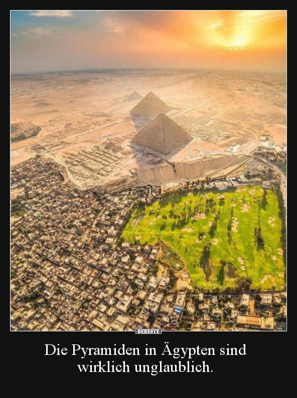 Die Pyramiden in Ägypten sind wirklich unglaublich... - Lustige Bilder | DEBESTE.de