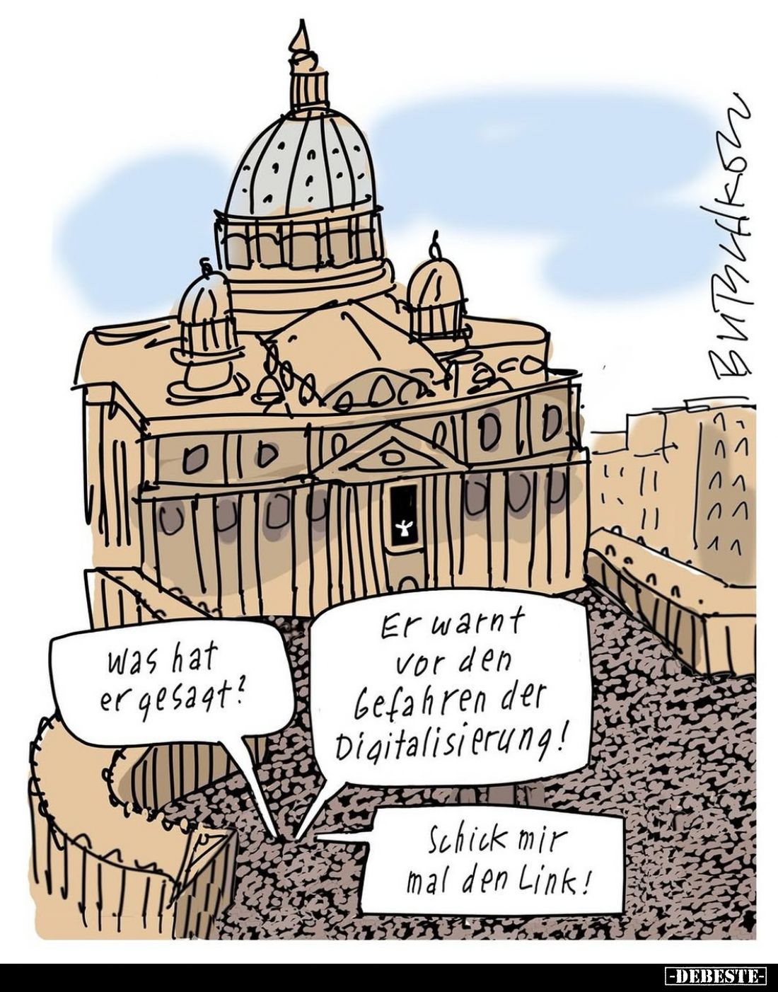 Was hat er gesagt? - Er warnt vor den Gefahren der.. - Lustige Bilder | DEBESTE.de