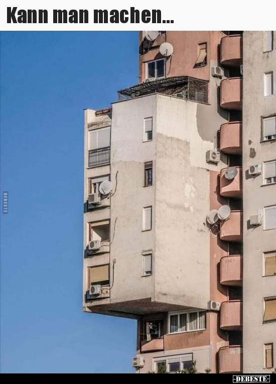 Kann man machen...