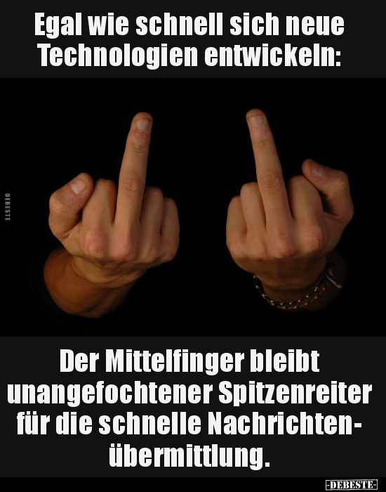 Egal wie schnell sich neue Technologien entwickeln.. - Lustige Bilder | DEBESTE.de