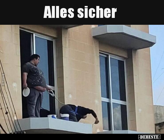 Alles sicher..