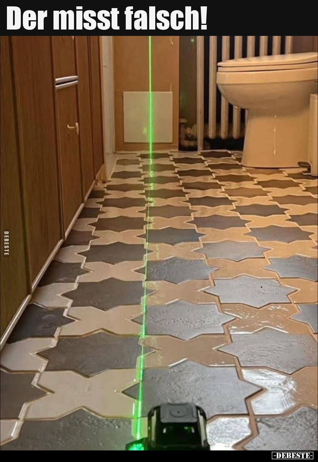 Der misst falsch!