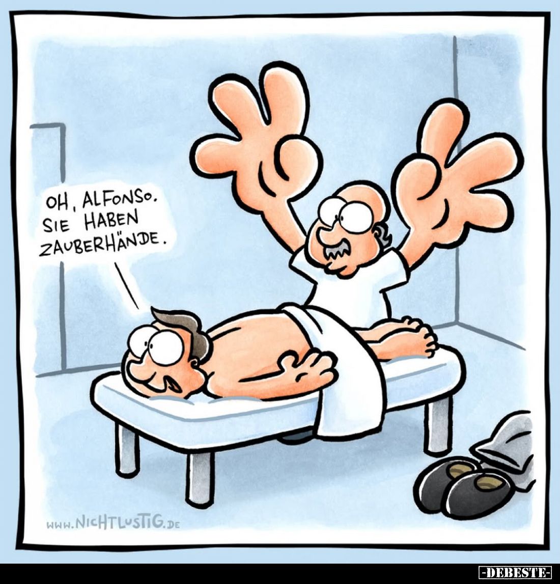 Oh, Alfonso. Sie haben Zauberhände... - Lustige Bilder | DEBESTE.de