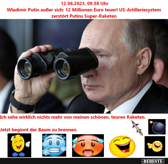 Putin auf der Suche nach seinen Wunderwaffen - Lustige Bilder | DEBESTE.de