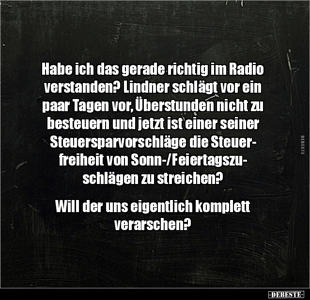 Habe ich das gerade richtig im Radio verstanden?.. - Lustige Bilder | DEBESTE.de