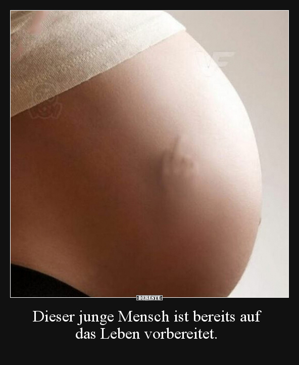 Dieser junge Mensch ist bereits auf das Leben.. - Lustige Bilder | DEBESTE.de