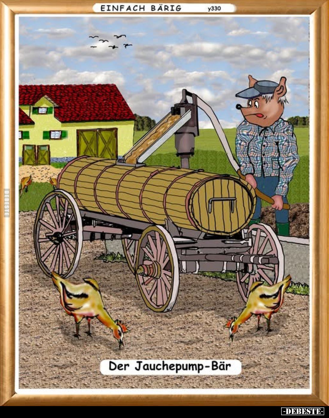 Der Jauchepump-Bär