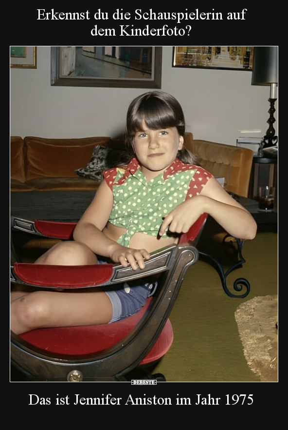 Erkennst du die Schauspielerin auf dem Kinderfoto?.. - Lustige Bilder | DEBESTE.de