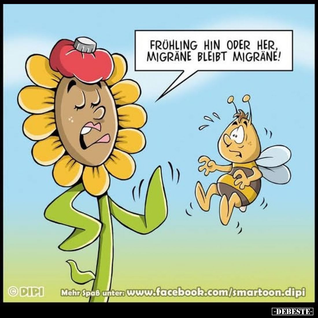 Frühling hin oder her, Migräne bleibt Migräne!