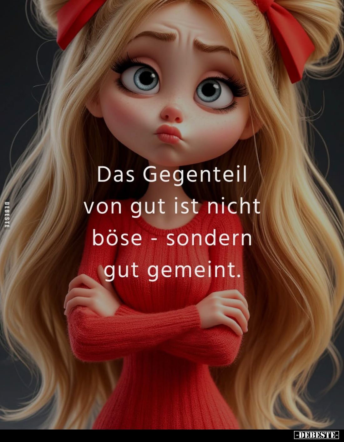 Das Gegenteil von gut ist nicht böse - sondern gut gemeint.