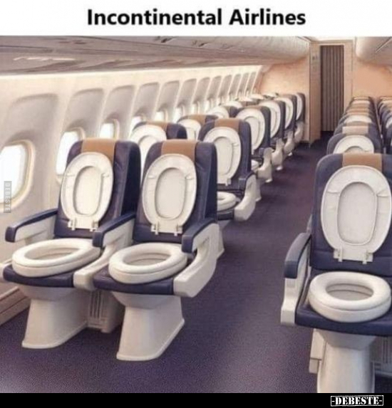 Incontinental Airlines... - Lustige Bilder | DEBESTE.de