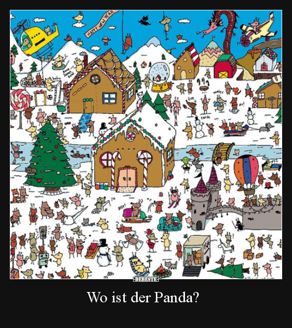 Wo ist der Panda?..