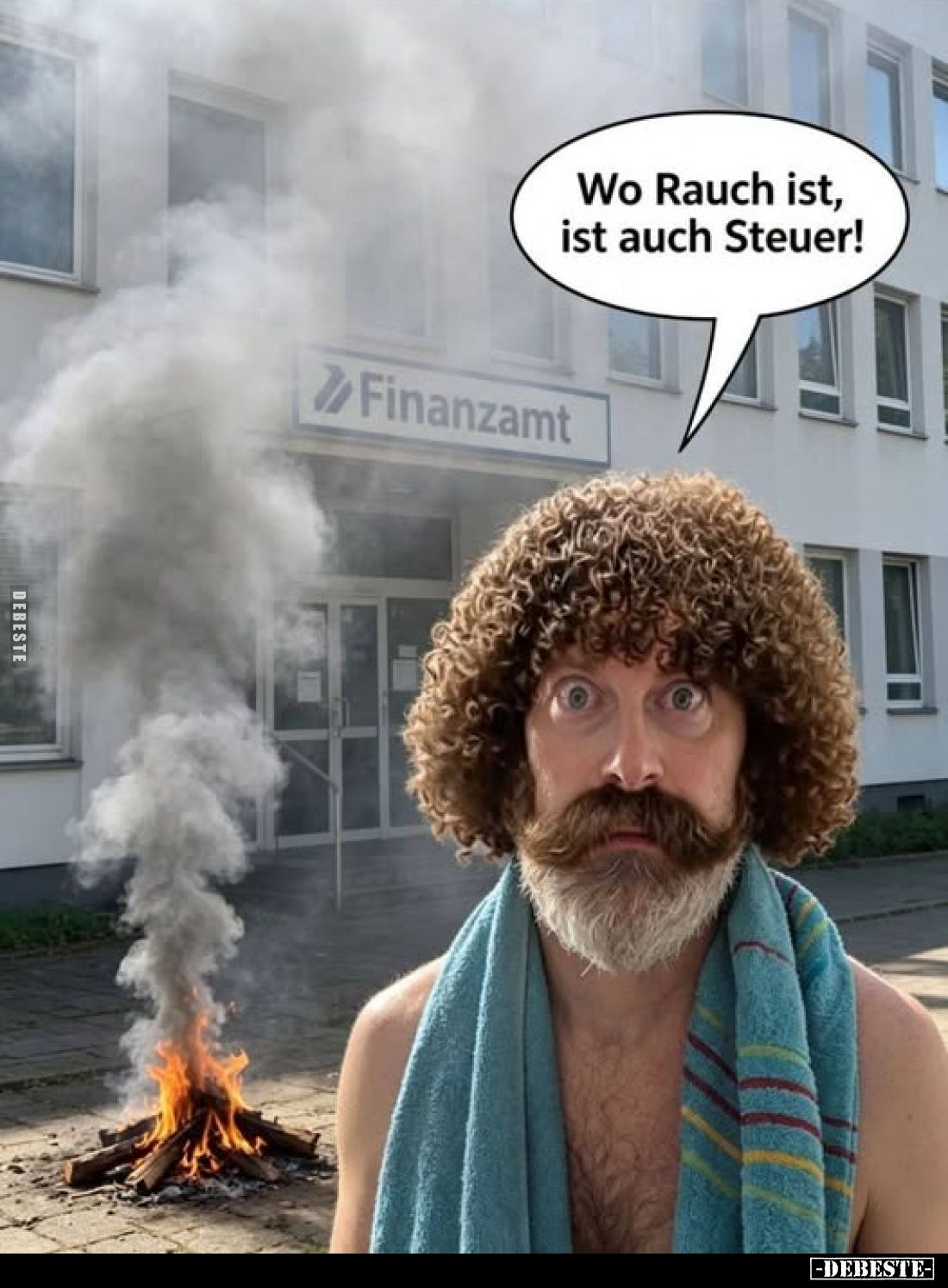 Wo Rauch ist, ist auch Steuer!