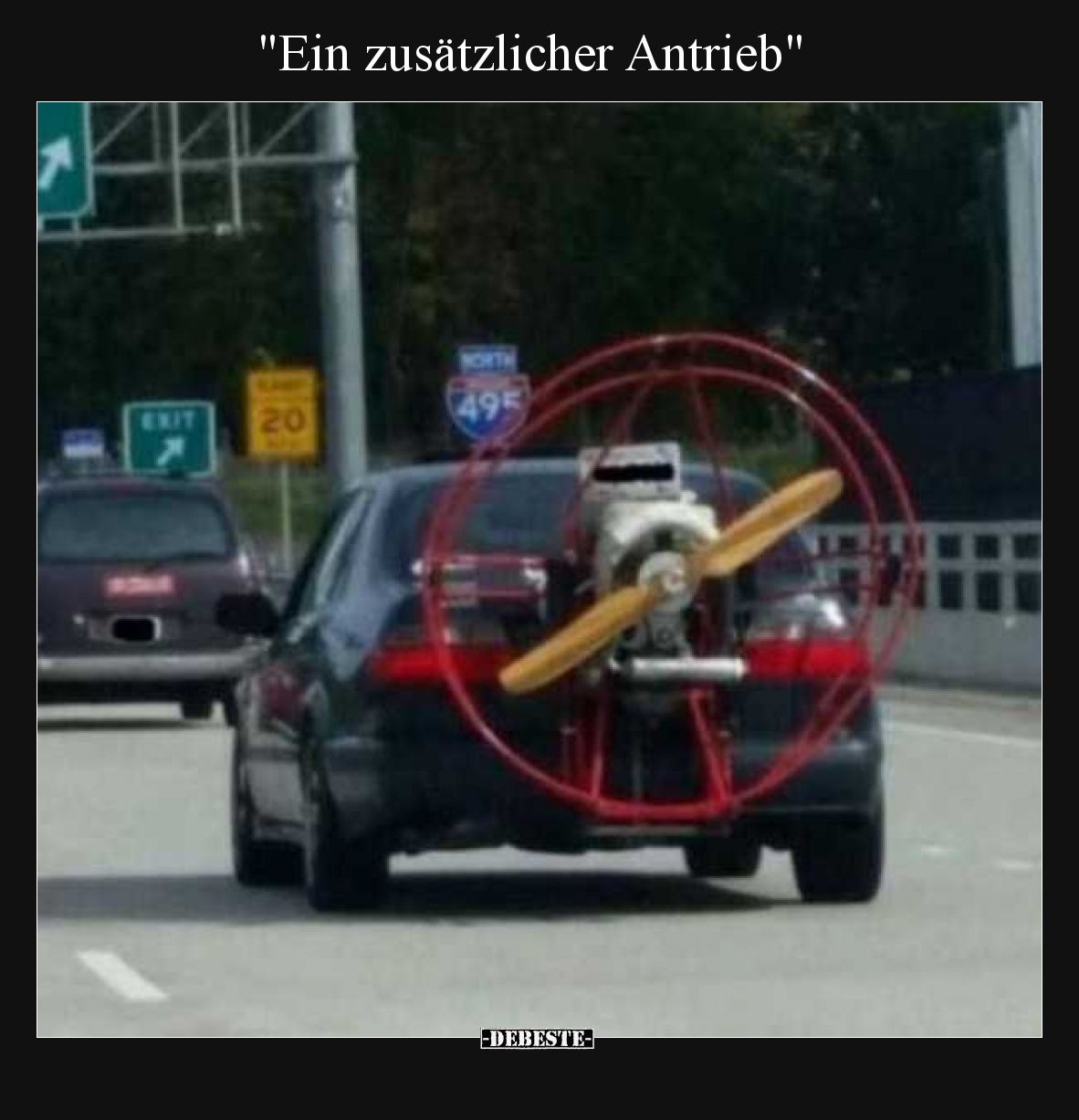Ein zusätzlicher Antrieb