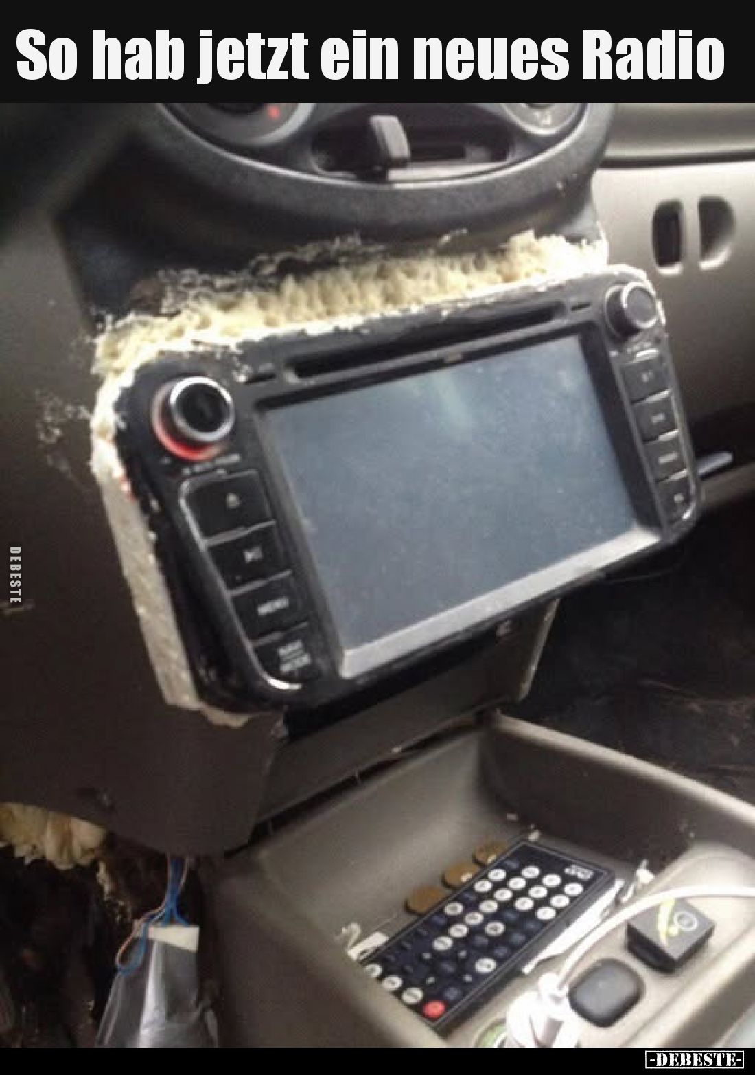 So hab jetzt ein neues Radio