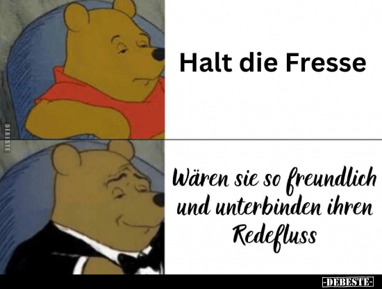 Halt die Fresse.. - Lustige Bilder | DEBESTE.de