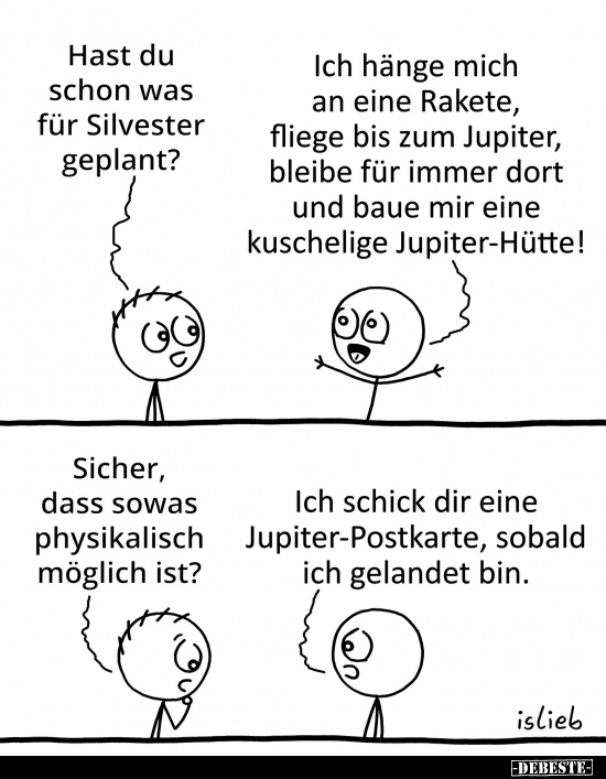 Hast du schon was für Silvester geplant?.. - Lustige Bilder | DEBESTE.de