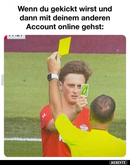 Wenn du gekickt wirst und dann mit deinem anderen Account.. - Lustige Bilder | DEBESTE.de