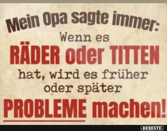 Oma Spruch