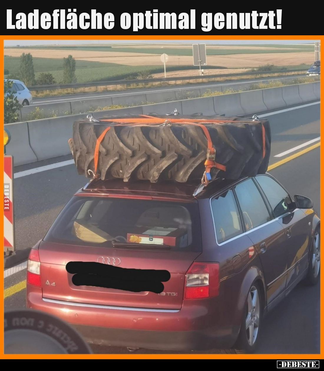 Ladefläche optimal genutzt!