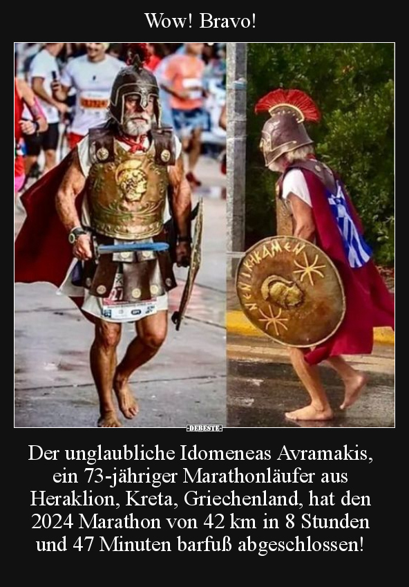 Wow! Bravo! Der unglaubliche Idomeneas Avramakis.. - Lustige Bilder | DEBESTE.de