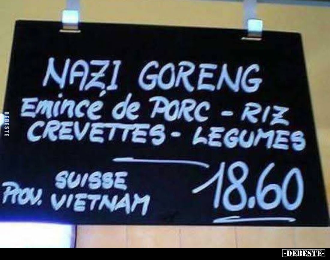 NAZI GORENG - Emincé de Porc - Riz Crevettes - Legumes