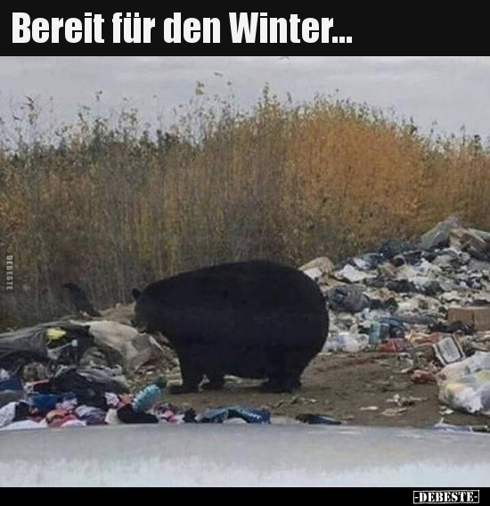Bereit für den Winter... - Lustige Bilder | DEBESTE.de