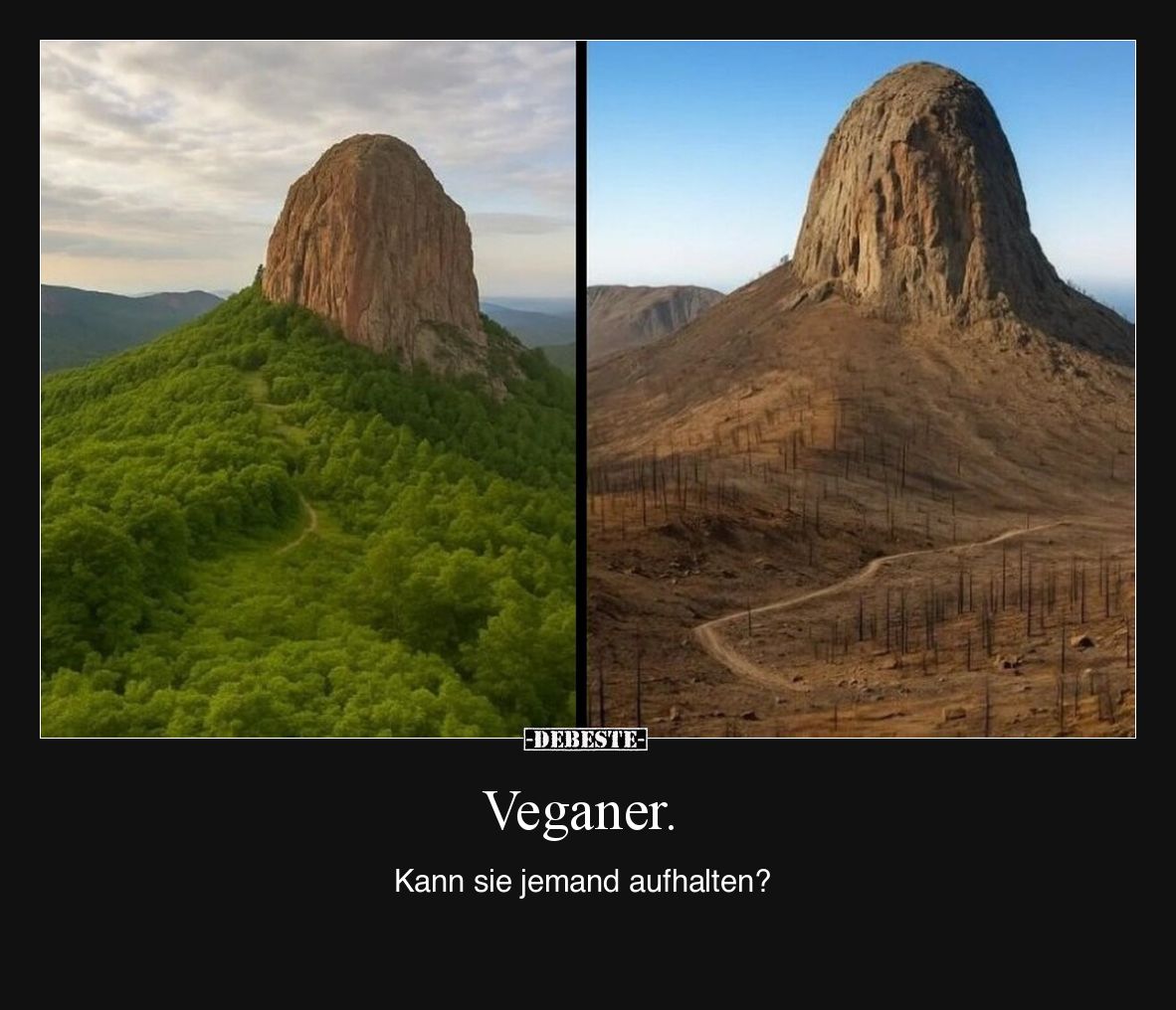 Veganer. Kann sie jemand aufhalten?