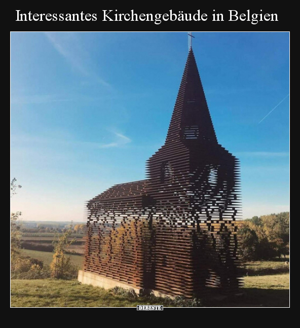 Interessantes Kirchengebäude in Belgien.. - Lustige Bilder | DEBESTE.de