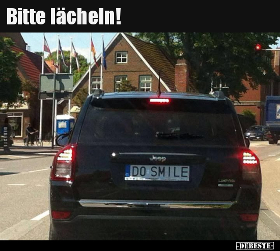 Bitte lächeln!