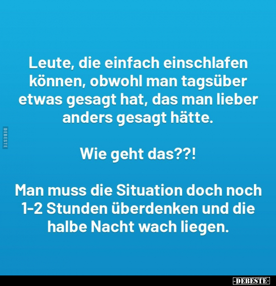 Leute, die einfach einschlafen können, obwohl man tagsüber.. - Lustige Bilder | DEBESTE.de