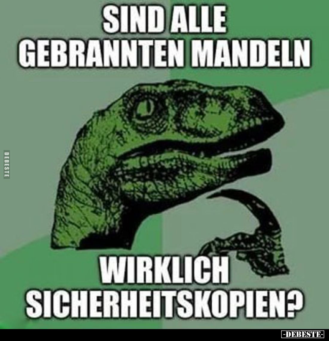Sind alle gebrannten Mandeln wirklich Sicherheitskopien?