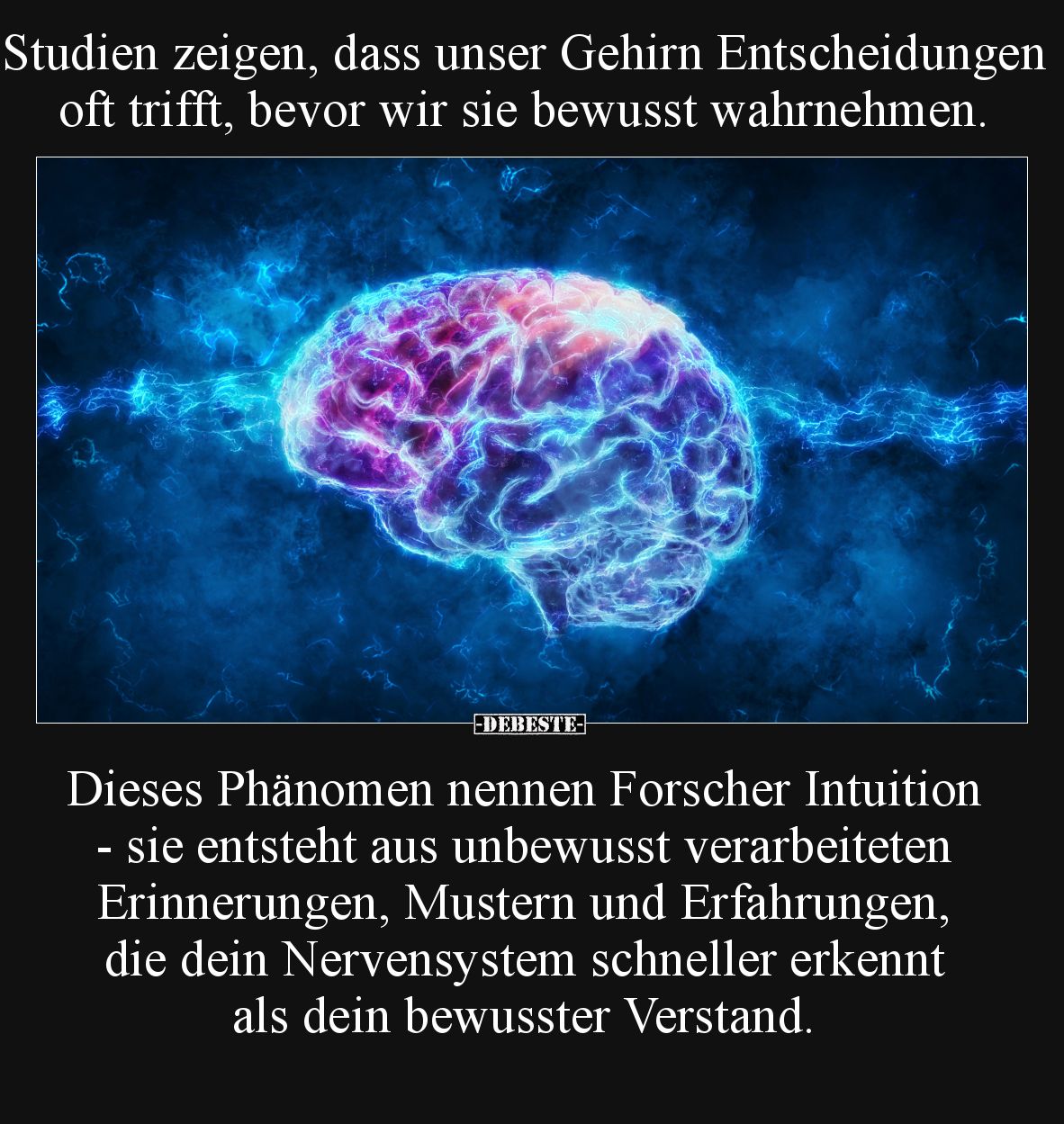 Studien zeigen, dass unser Gehirn Entscheidungen oft trifft, bevor wir sie bewusst wahrnehmen. Dieses Phänomen nennen Forsche...