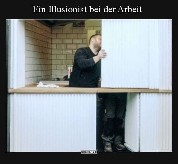 Ein Illusionist bei der Arbeit.. - Lustige Bilder | DEBESTE.de