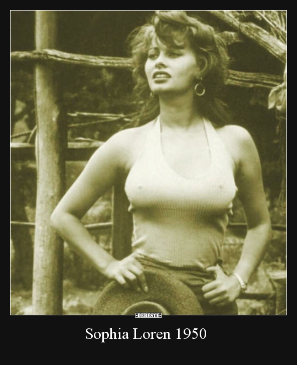 Sophia Loren 1950.. - Lustige Bilder | DEBESTE.de