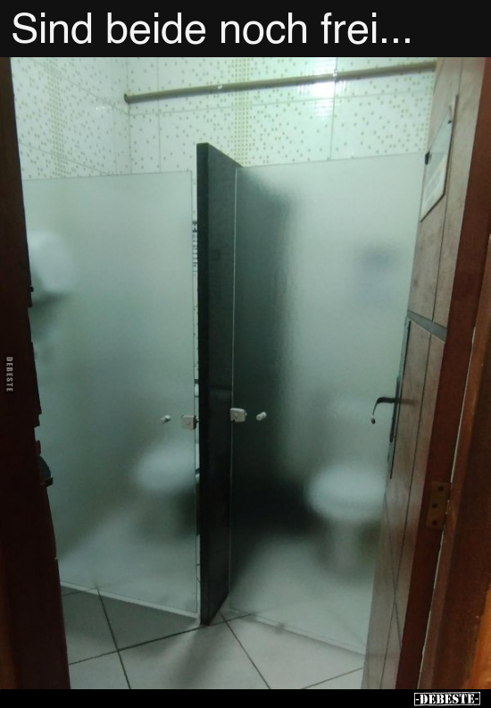 Sind beide noch frei...