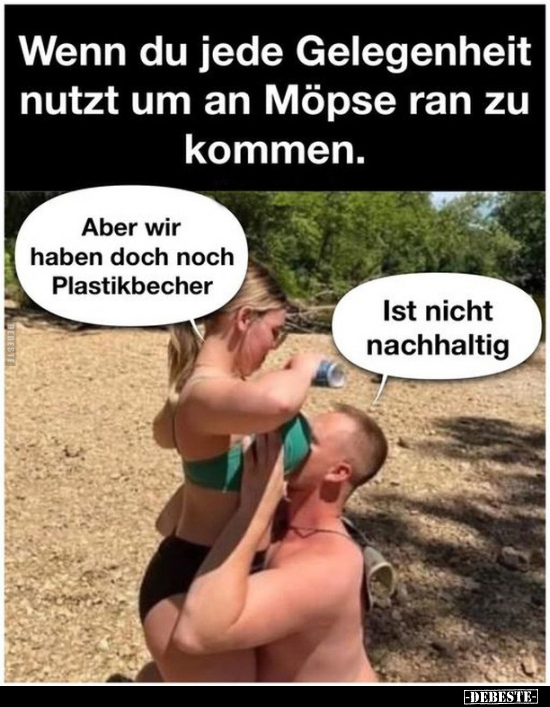 Wenn du jede Gelegenheit nutzt um an Möpse.. - Lustige Bilder | DEBESTE.de