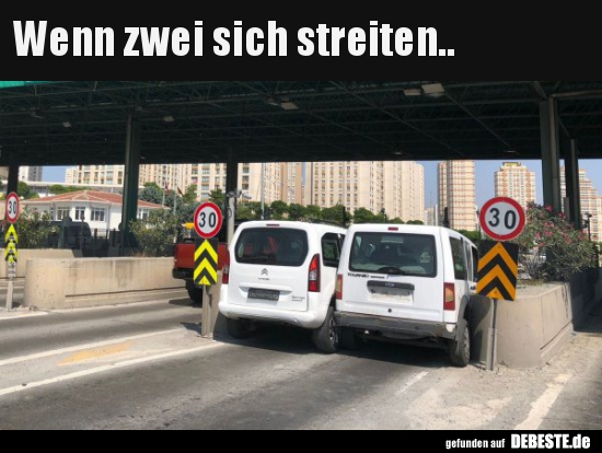 Wenn zwei sich streiten.. - Lustige Bilder | DEBESTE.de