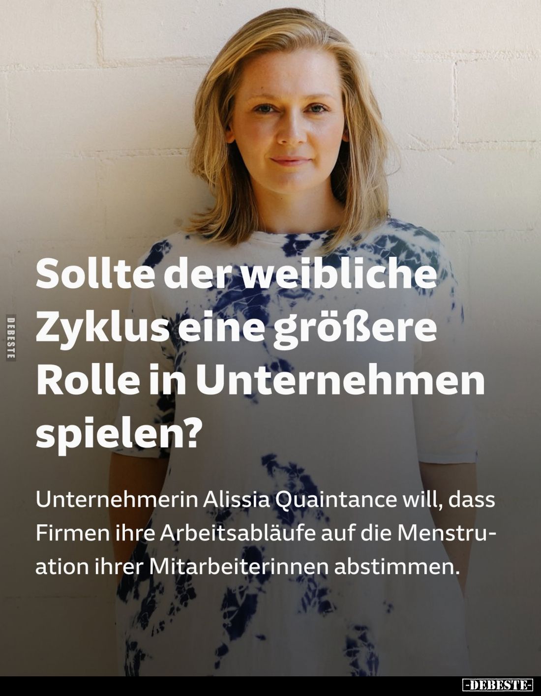 Sollte der weibliche Zyklus eine größere Rolle in Unternehmen spielen?.. - Lustige Bilder | DEBESTE.de