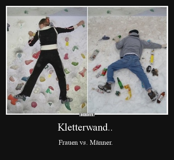 Kletterwand.. - Lustige Bilder | DEBESTE.de