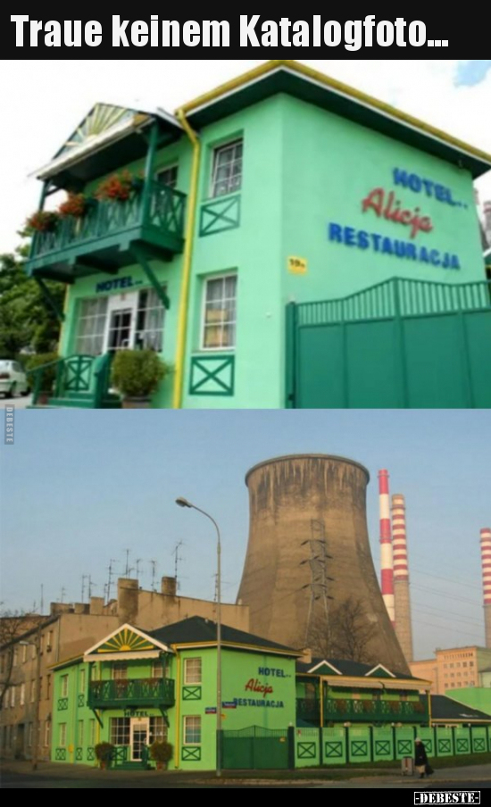 Traue keinem Katalogfoto...