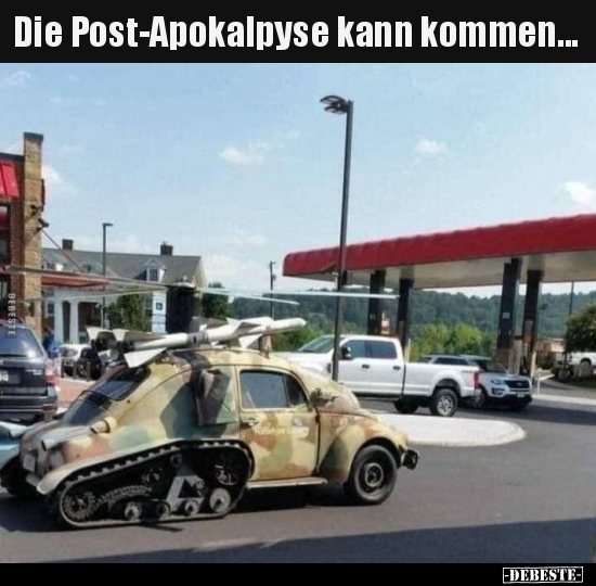 Die Post-Apokalpyse kann kommen... - Lustige Bilder | DEBESTE.de