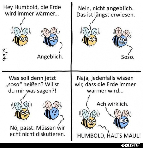 Hey Humbold, die Erde wird immer wärmer.. - Lustige Bilder | DEBESTE.de