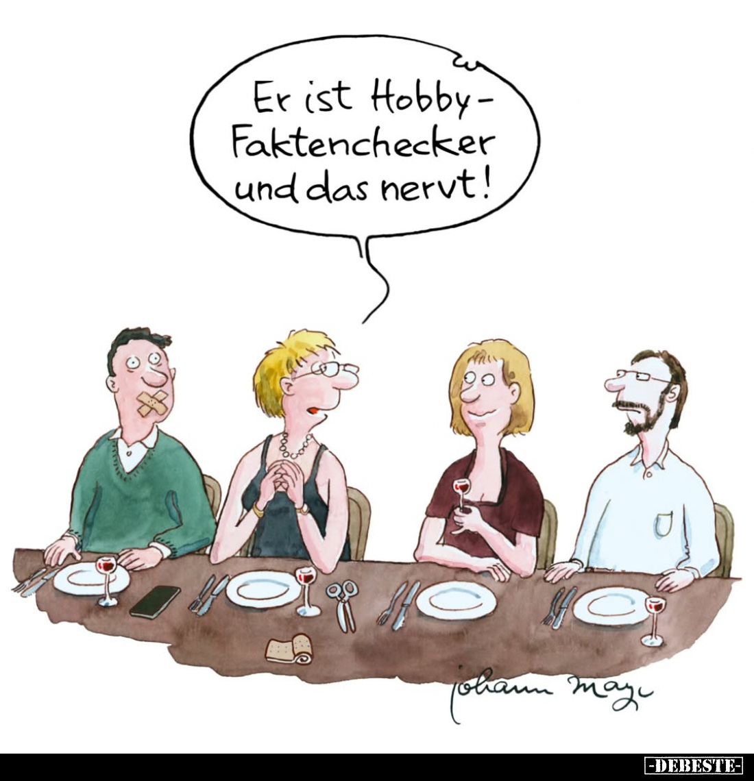 Er ist Hobby-Faktenchecker und das nervt!