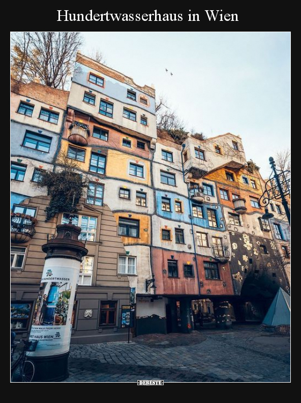 Hundertwasserhaus in Wien.. - Lustige Bilder | DEBESTE.de