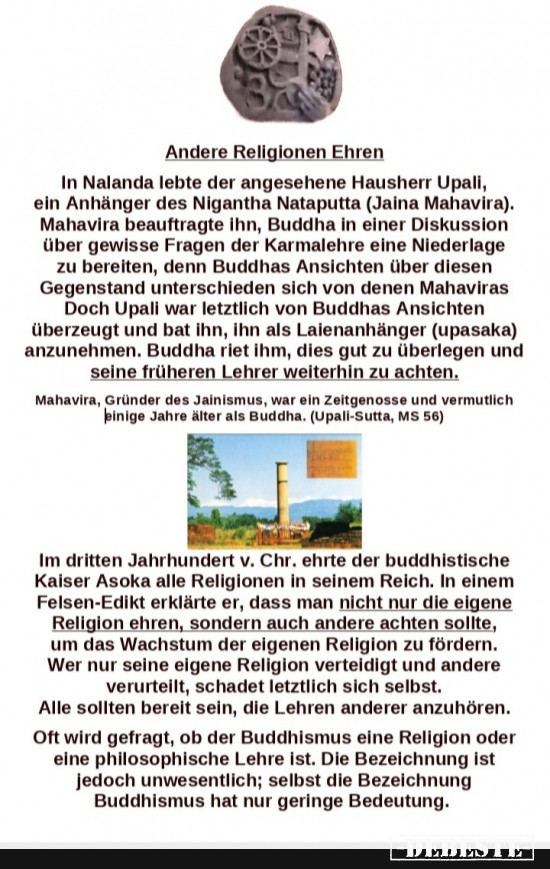 Buddha - Andere Religionen Ehren - Lustige Bilder | DEBESTE.de