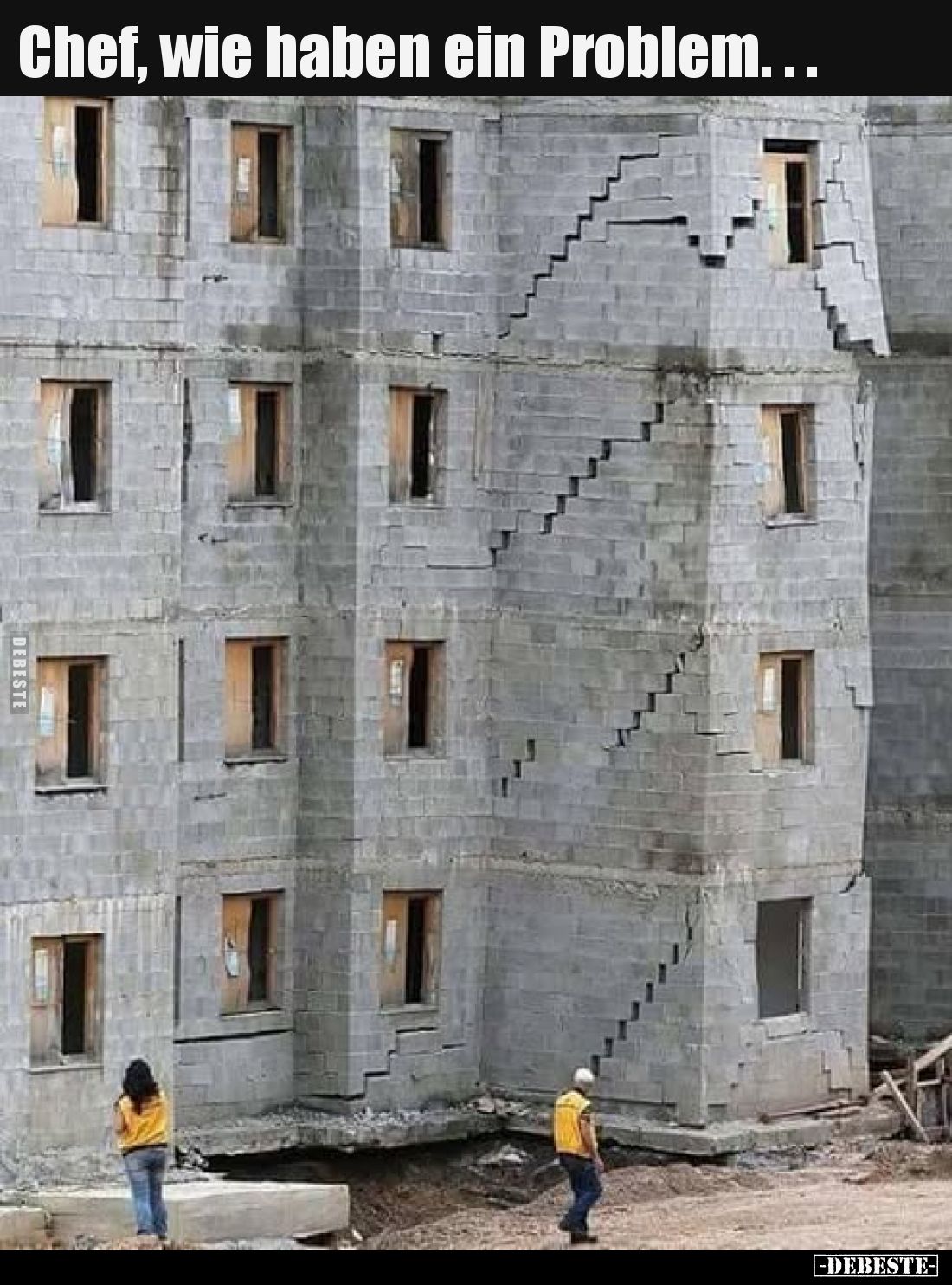 Chef, wie haben ein Problem...