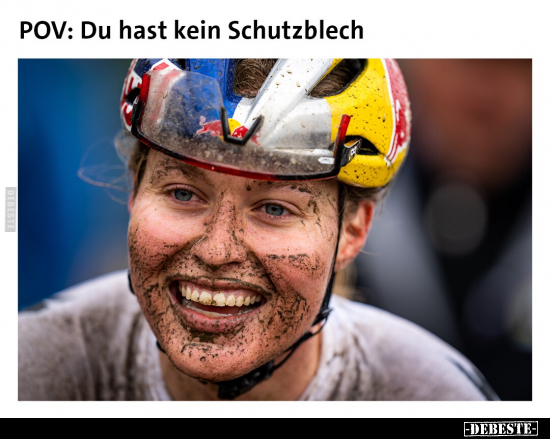 POV: Du hast kein Schutzblech... - Lustige Bilder | DEBESTE.de