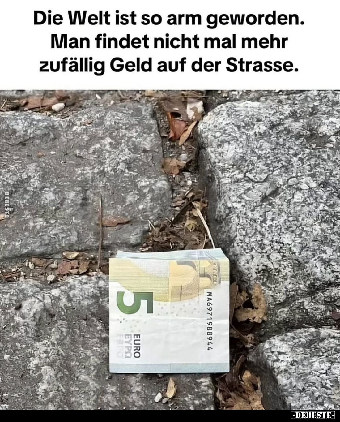 Die Welt ist so arm geworden.. - Lustige Bilder | DEBESTE.de